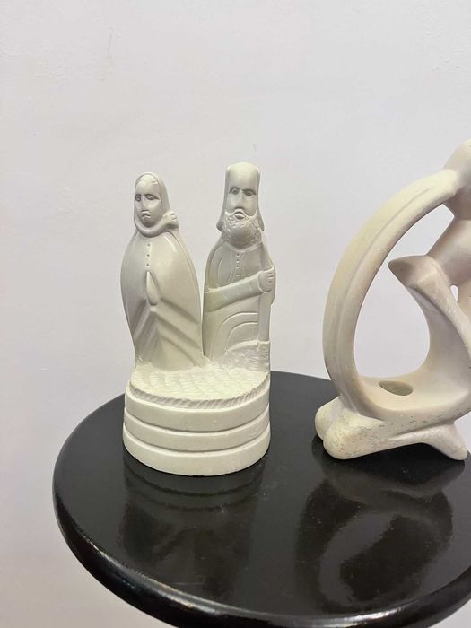 Set doua obiecte din roca bibelouri bibelou figurine