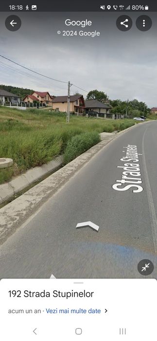 Teren Tomesti  intravilan 1000mp,gaz,apa,canal,asfalt,business