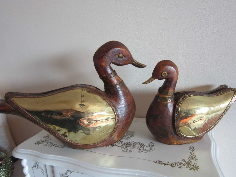 cadou rar pereche Lebede Franta1960