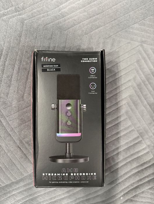 Микрофон Fifine AM8 черный