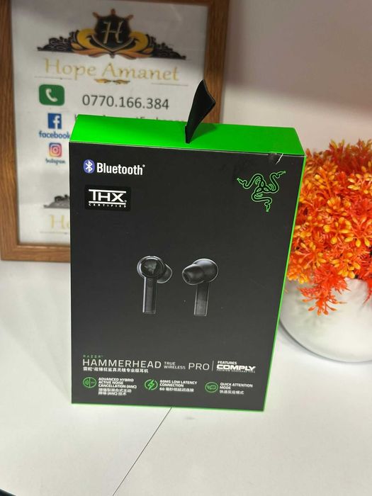 HOPE AMANET P2 - Casti Razer  Hammerhead Pro /