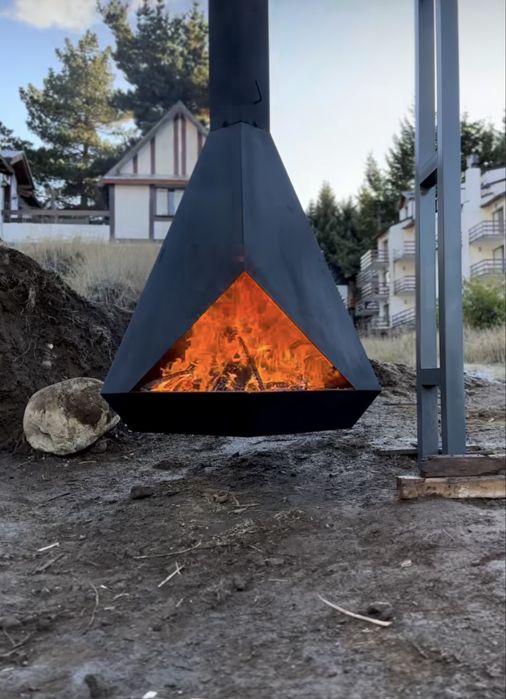 Каминь Метталический