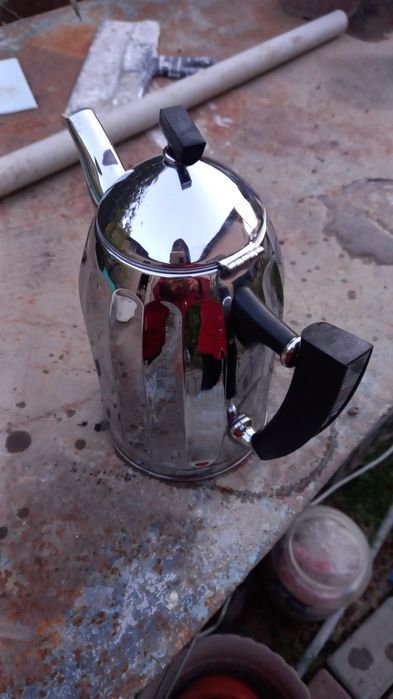 Советский мельхюр чайник