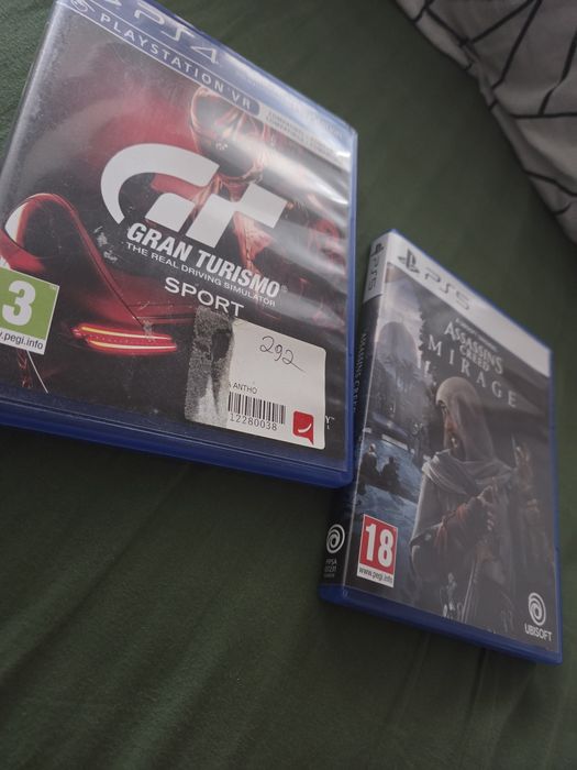 Pachet Jocuri PS4 / PS5 – Gran Turismo Sport a fost vândut.i Assassin's Creed Mirage