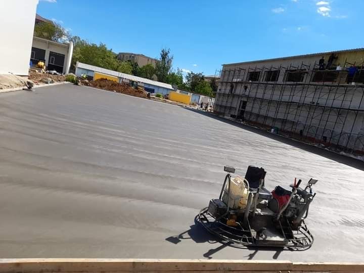 Sapa elicopterizata pardoseala beton armat