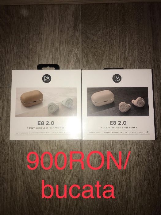 Casti Bluetooth Bang&Olufsen E8 2.0