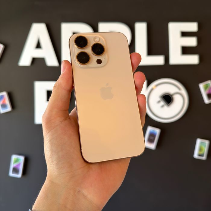 iPhone 16 Pro 128Gb Desert Titanium 96% + 24 Luni Garanție / Apple Plug