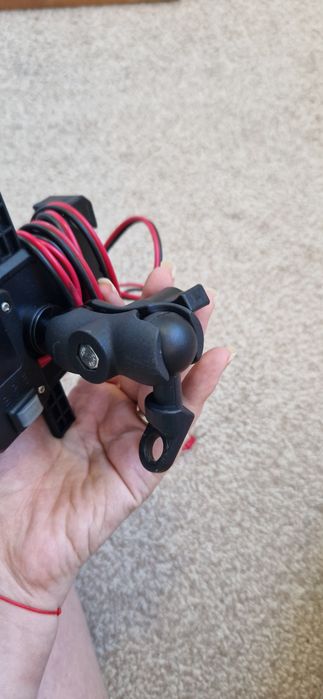 Incarcator moto wireless + USB