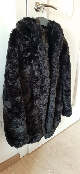 Haina scurta blana arificiala S