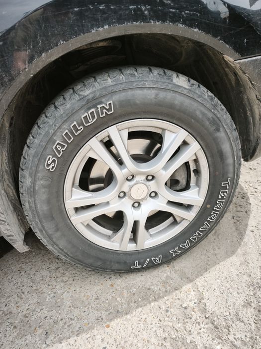 Set jante+cauciucuri R17 5x114.3