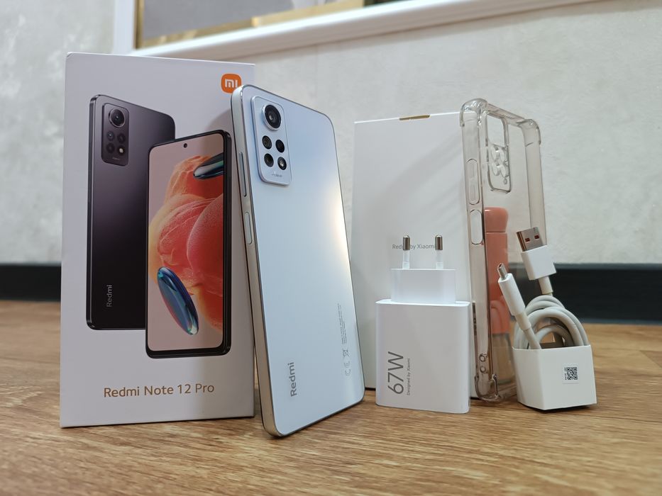 Redmi Note 12 Pro 256ГБ Весь комплект.