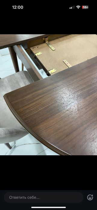 Продам обеденный комплект стол и стулья