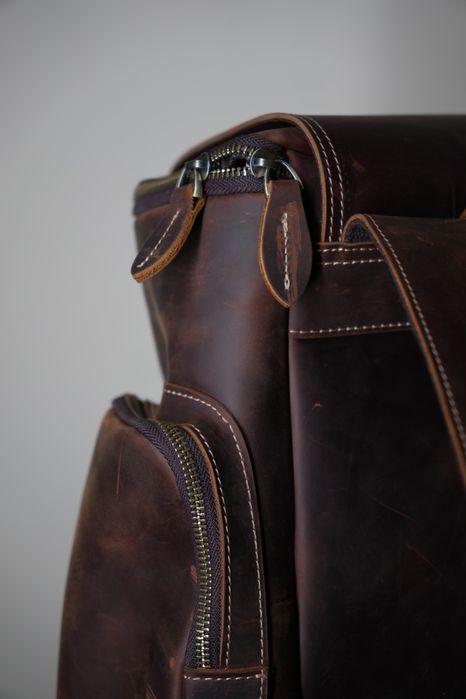 Кожанный Рюкзак Материал Нубук