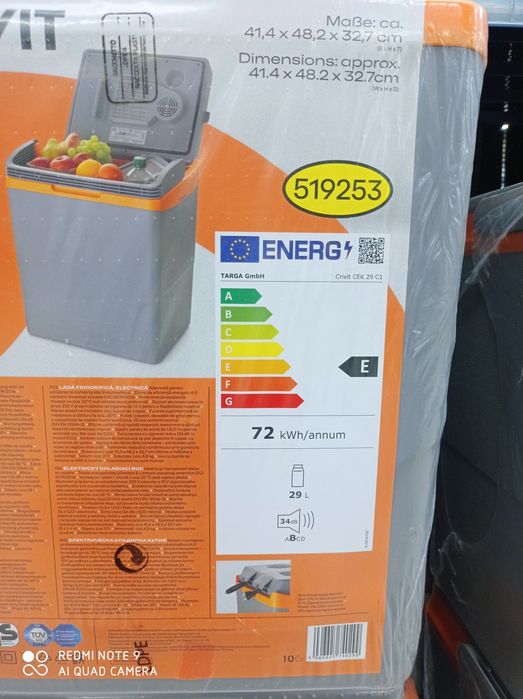 Oferta lada frigorifica mobila auto camping 29 litri 12/220V  la 250 lei