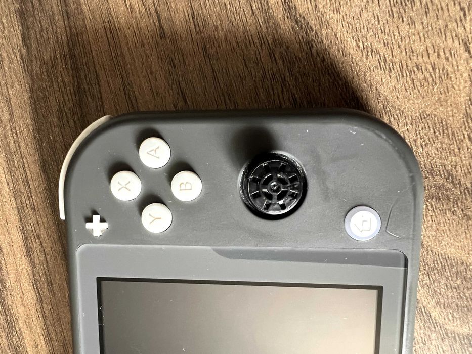 Nintendo switch lite grey + 128gb sd card