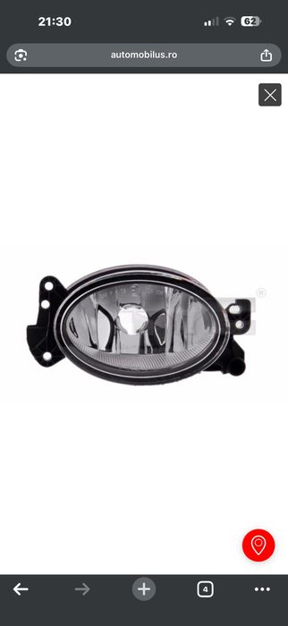 Vand proiectoare ceață mercedes