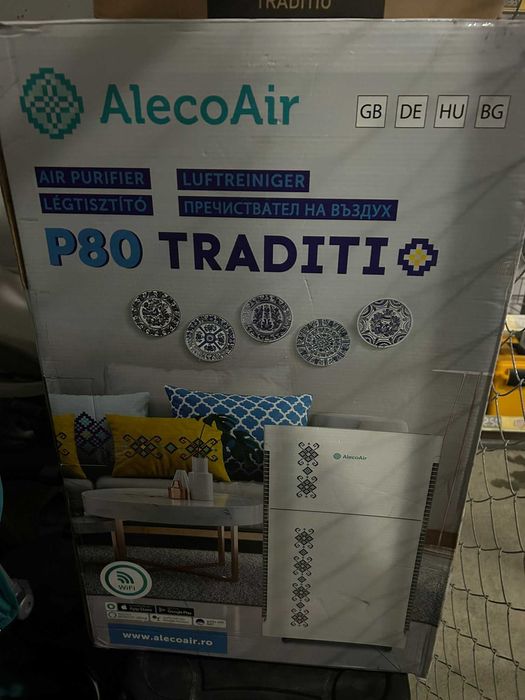 Purificator aer AlecoAir P80 Traditio + Filtru PH13C 3-in-1