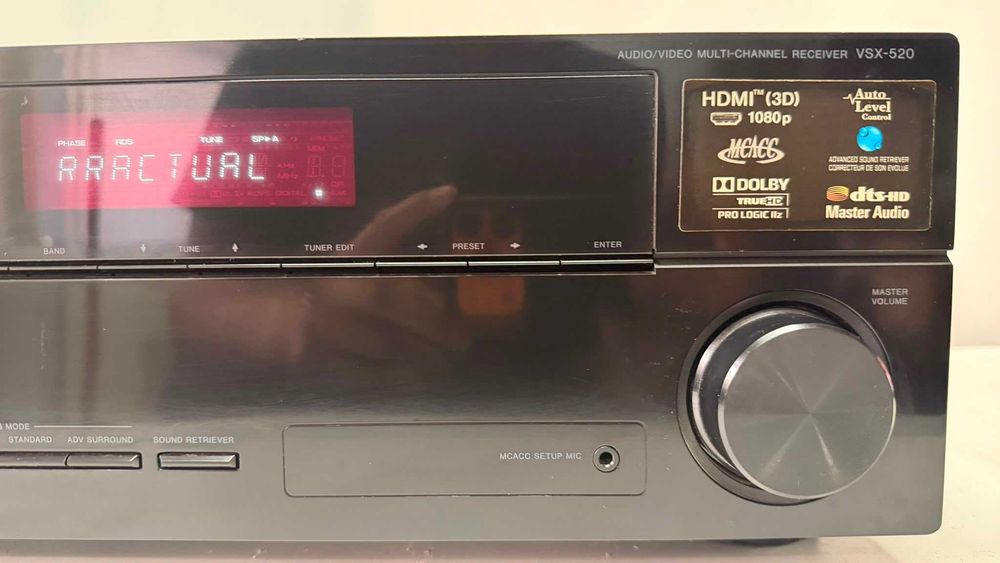 Pioneer VSX 520 Amplificator HDMI DTS-HD M Audio 3D Receiver