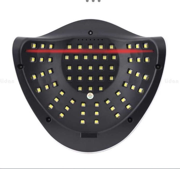 SUN 6X MAX Светодиодная + УФ лампа для маникюра с подставкой для телеф