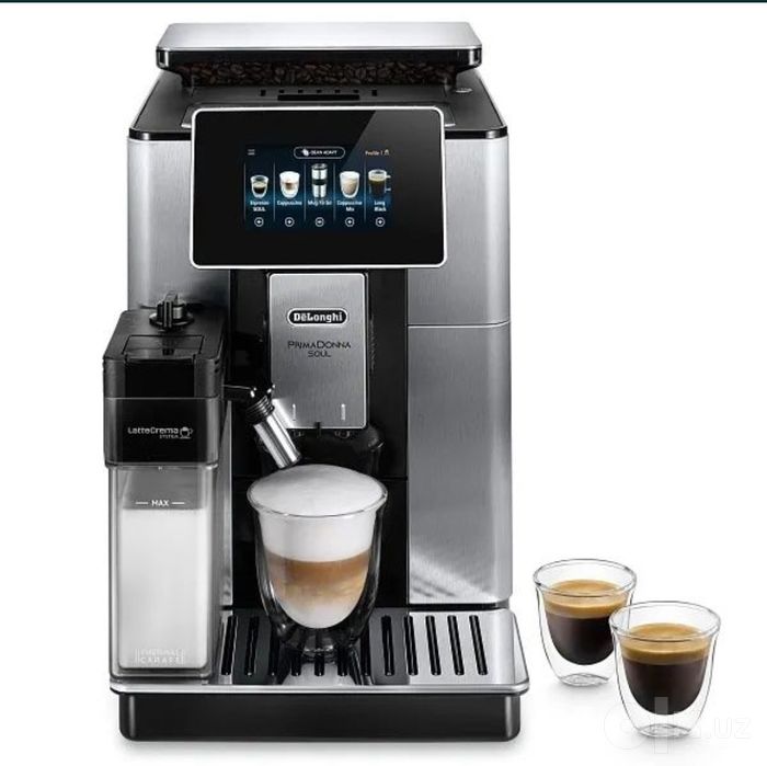 +Kофемашина DeLonghi ECAM610.74.MB PrimaDonna SOUL