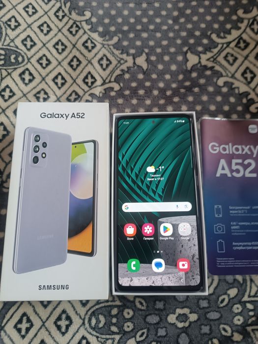 Самсунг А52 холати идеал 128гб