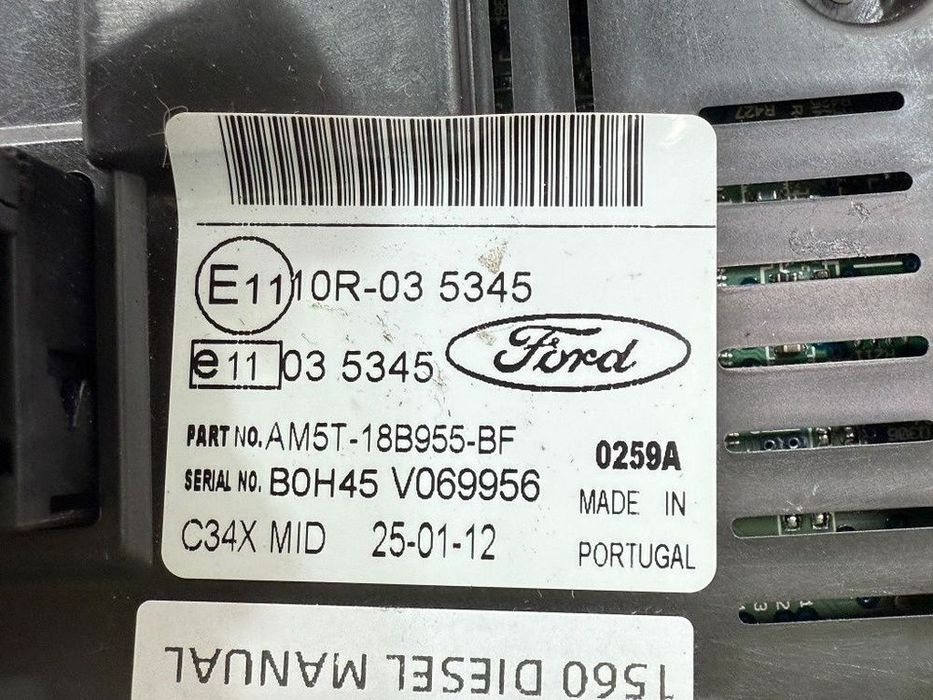 Display informational 2012 ford focus 1.6 diesel cod oem 10r035345 2011-2015