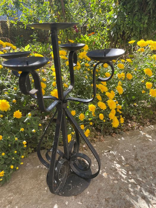 Свещник от ковани желязо