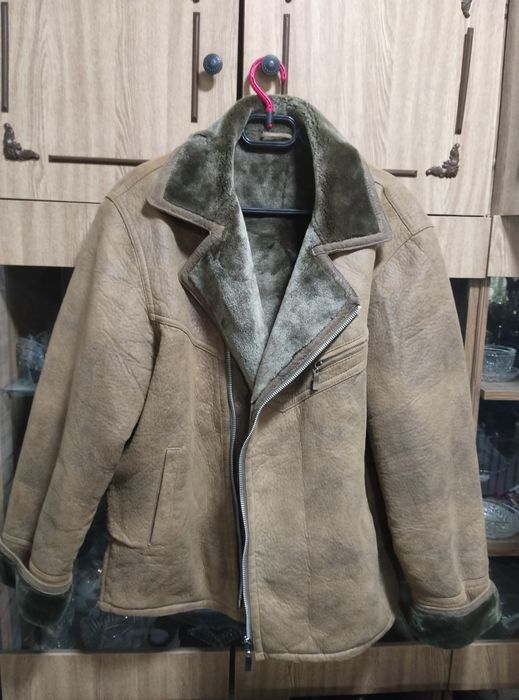 Дублёнка на искусственном меху