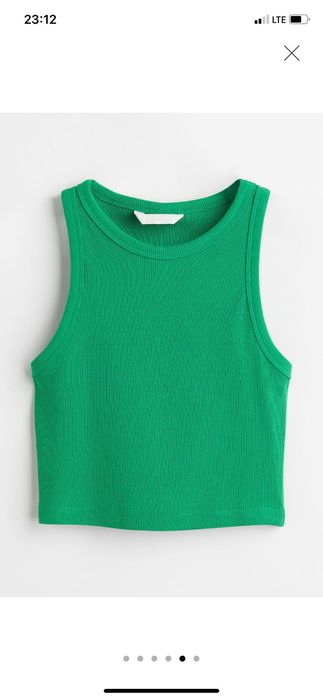 vand top H&M verde