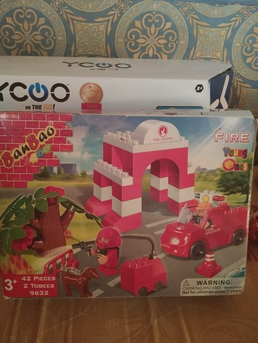 Игрушка пожарная станция