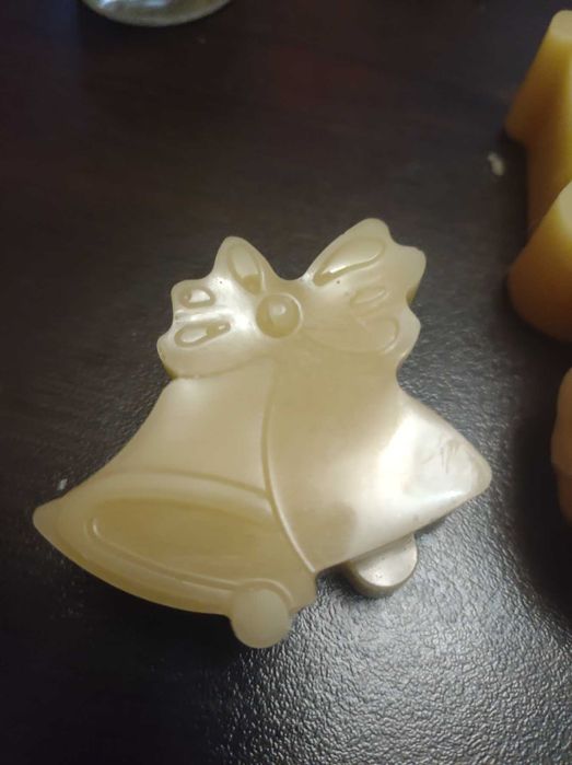 Коледни Био свещи от пчелен восък