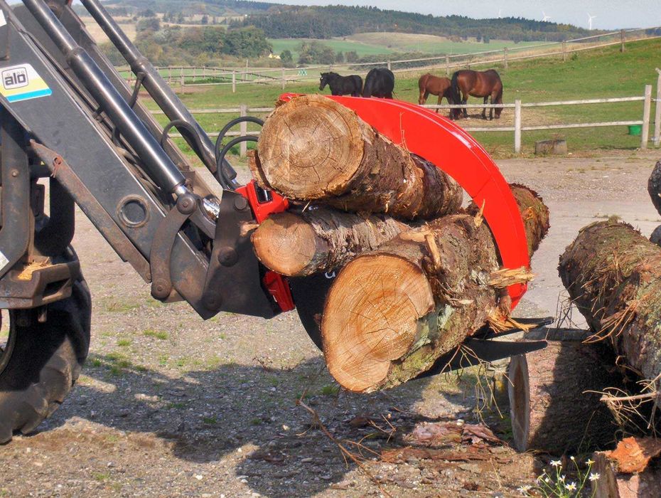 Graifer incarcator frontal