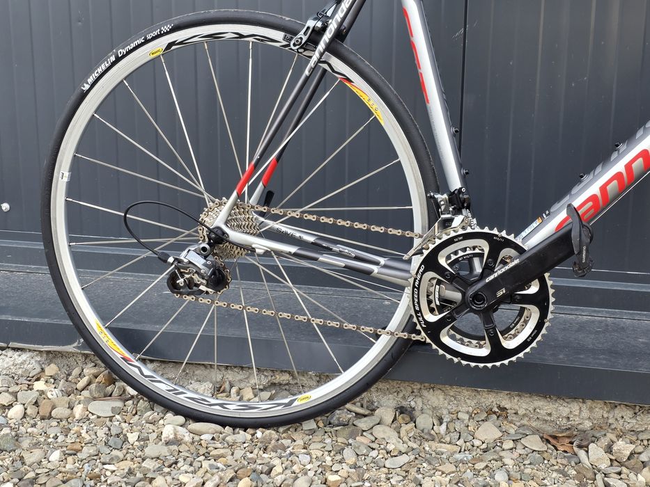 Cursiera Cannondale Supersix EVO carbon roti Mavic 28" 700x23c Michelin bicicleta