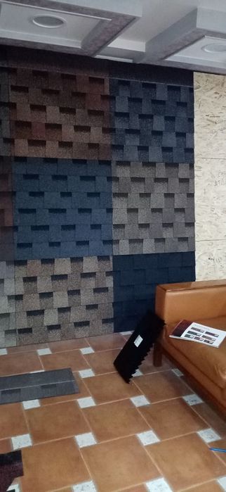 Гибкая черепица шинглс (ондулин монтаж кровли