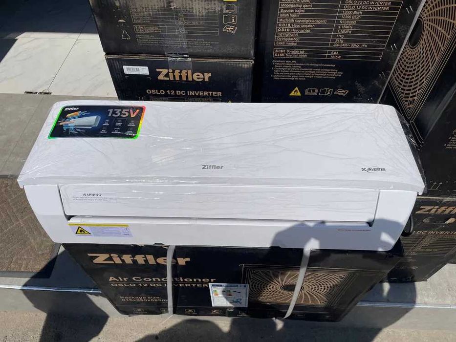 Кондиционер ZIFFLER DC INVERTER со склада ОПТОМ доставка имеется