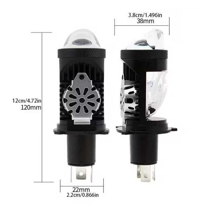 Диодни крушки за фар H4 / 48W