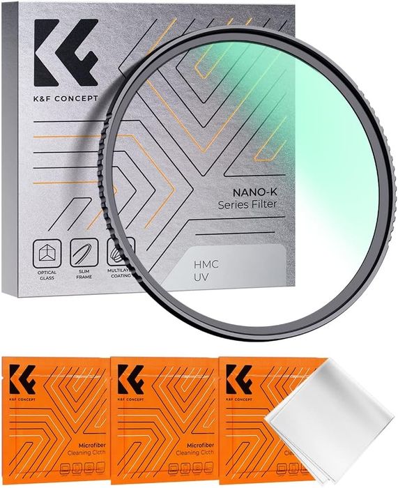 Поляризационный Фильтр K&F Concept NANO-K HMC CPL новый запечатаный