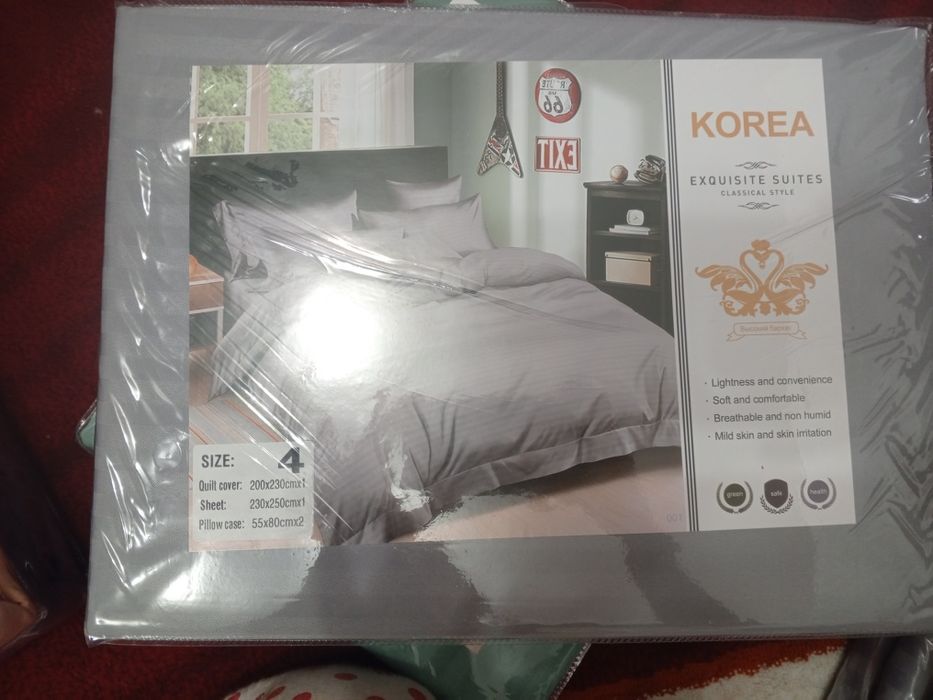 Продам новое постельное белье 1,5 и 2-спалки