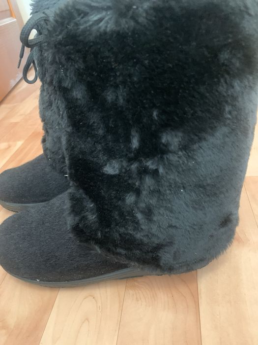 Женские валенки с мехом