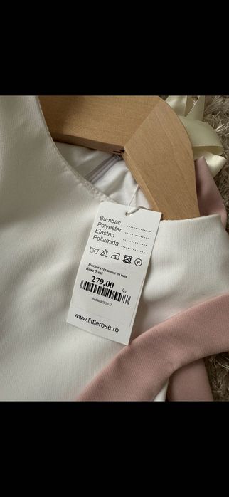 Rochie nouă fetiță 5 ani Little Rose