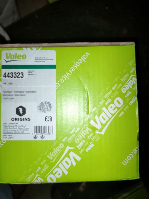 Vând alternator nou Dacia Logan 2 MCV 2 Sandero 2 motor 1.0 cod 443323