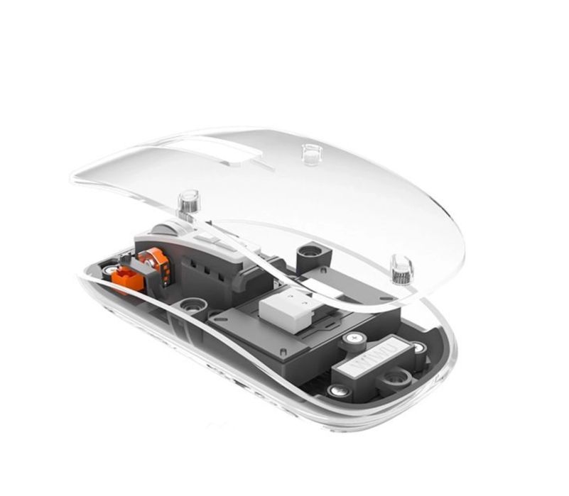 Беспроводная мышь Wiwu WM105 Crystal Wireless Mouse серая