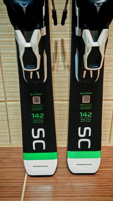 Schiuri atomic redster sc 140-142cm -clapari ski