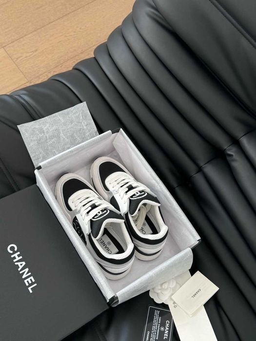 Adidasi Chanel - piele naturala 100% premium prezentare completa