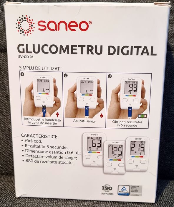 Vând aparat de testare a glicemiei !