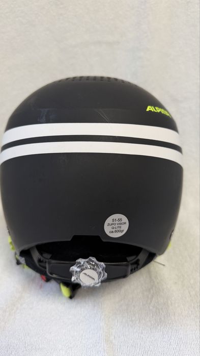 Casca de ski copii Alpina Zupo Visor Q-lite 51-55cm