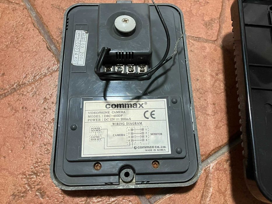 Interfon cu camera Commax DRC 403DF ... pt. exterior.