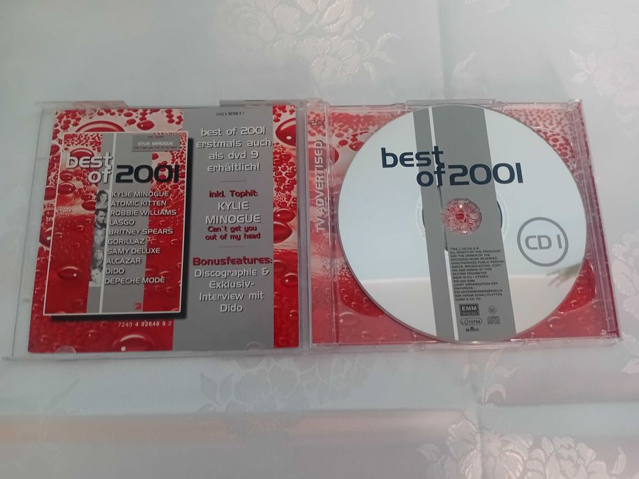 CD muzica selectii Best 2001 ( 2 CD )