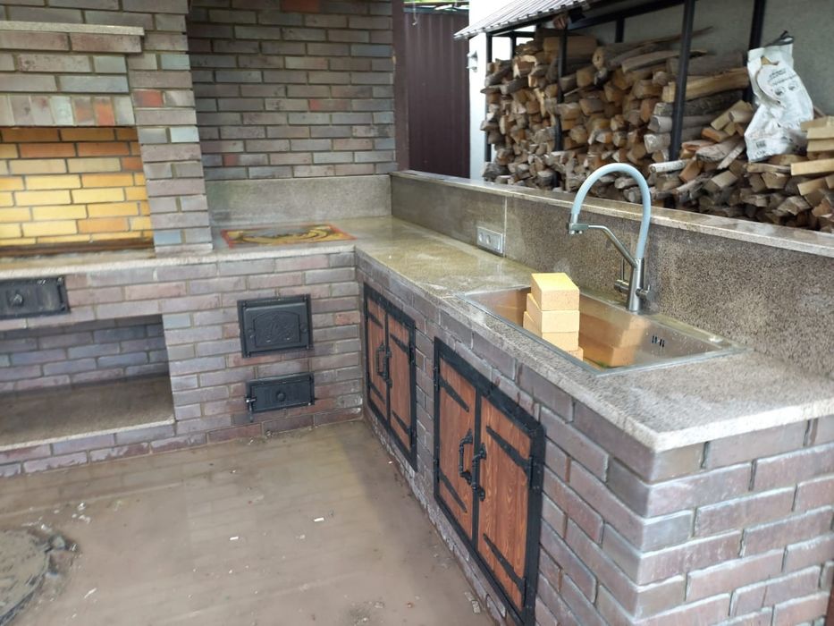 Кладка печей каминов