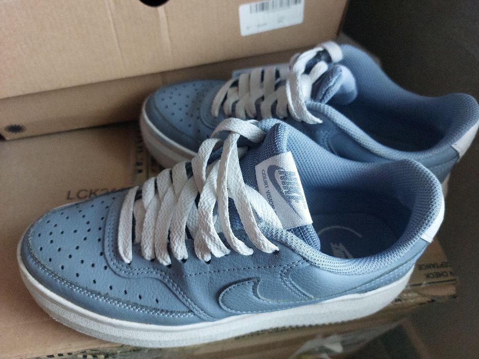 NIKE, светло сини маратонки